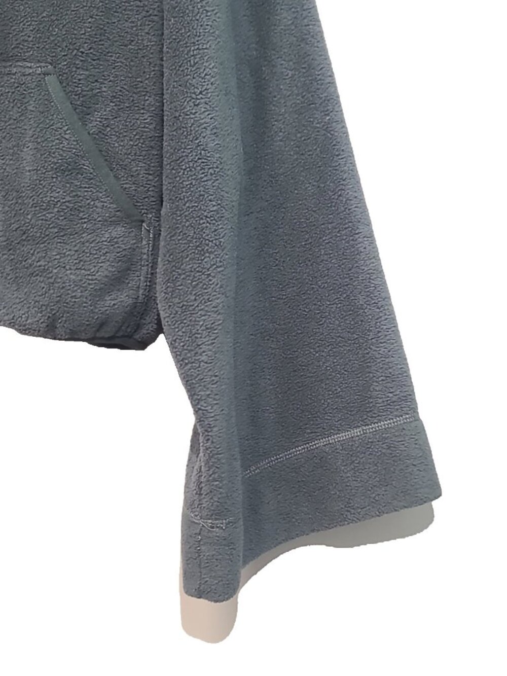 Free People FP Movement Climb High Fleece Jacket XS Green EUC - Picture 2 of 7